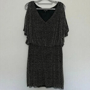 Xscape Womens Mirror Ball Sequined Evening Cocktail And Party Dress Gown Size 6